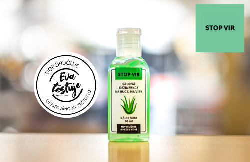  Vybraní testeři otestovali gelovou dezinfekci STOPVIR s aloe vera. Jaké je jejich hodnocení?